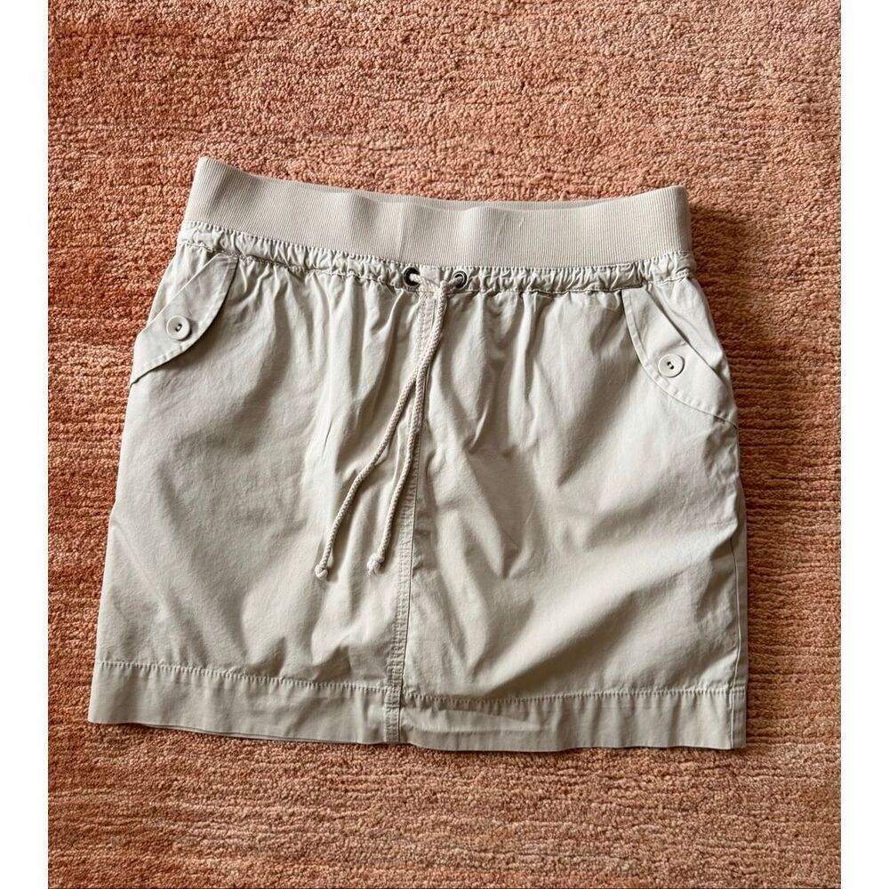 Chaps Sport Khaki Athletic Skort Size S Built In Shorts Pockets